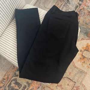Black Seven7 Brand Skinny Jeans